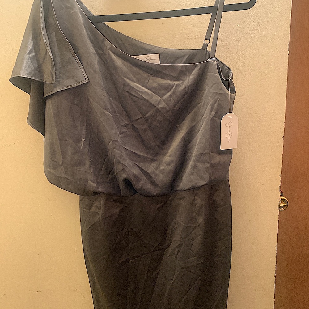 NWT jessica simpson dress steel color Size 4